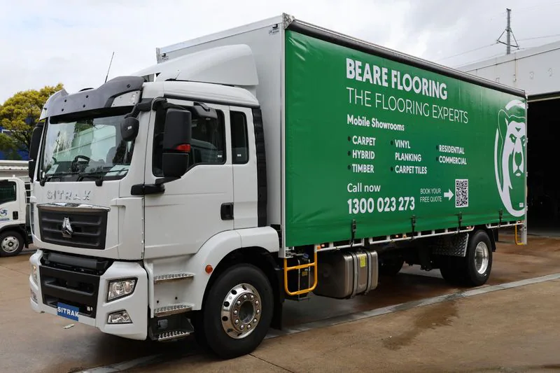 Kirin heavy-duty steel curtain sider truck body for pallet freight