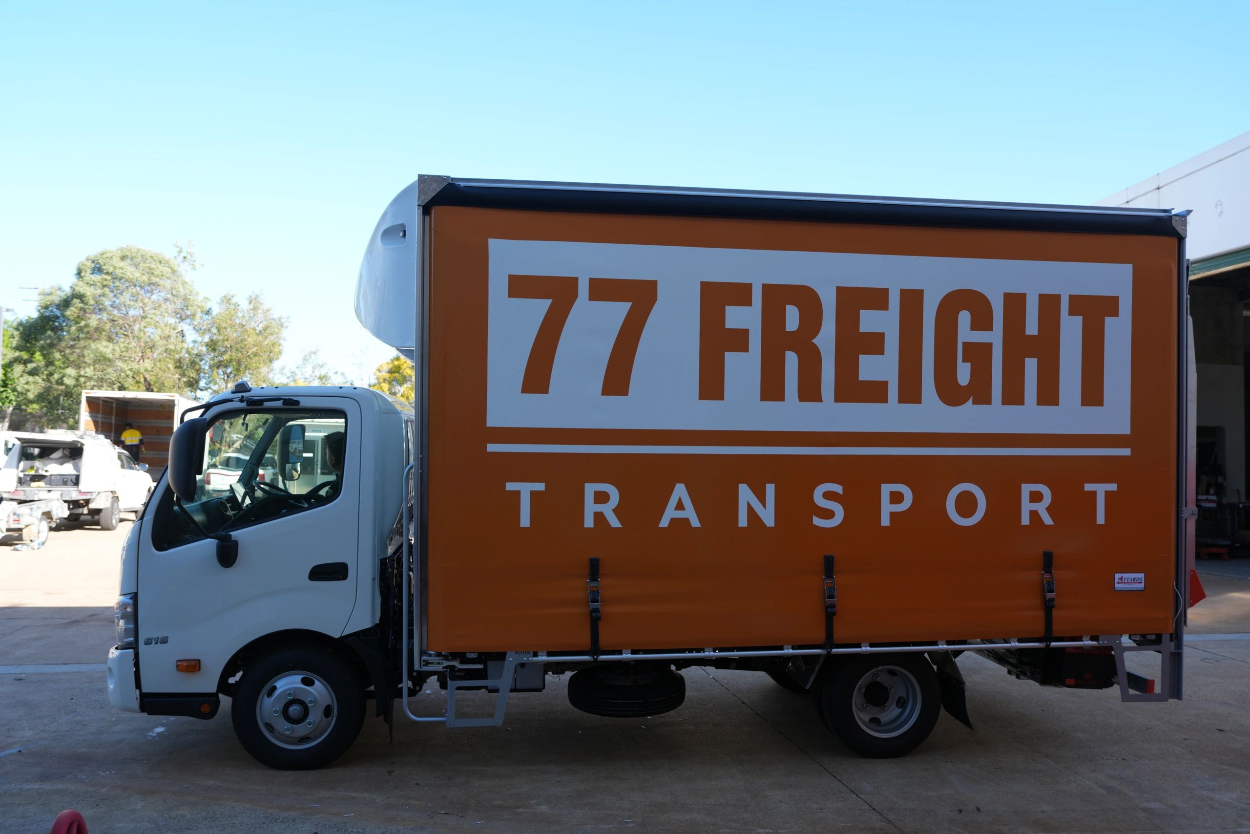 77 Freight Transport Expands Fleet with Aluminium Curtain Sider — Kirin Industries news photo