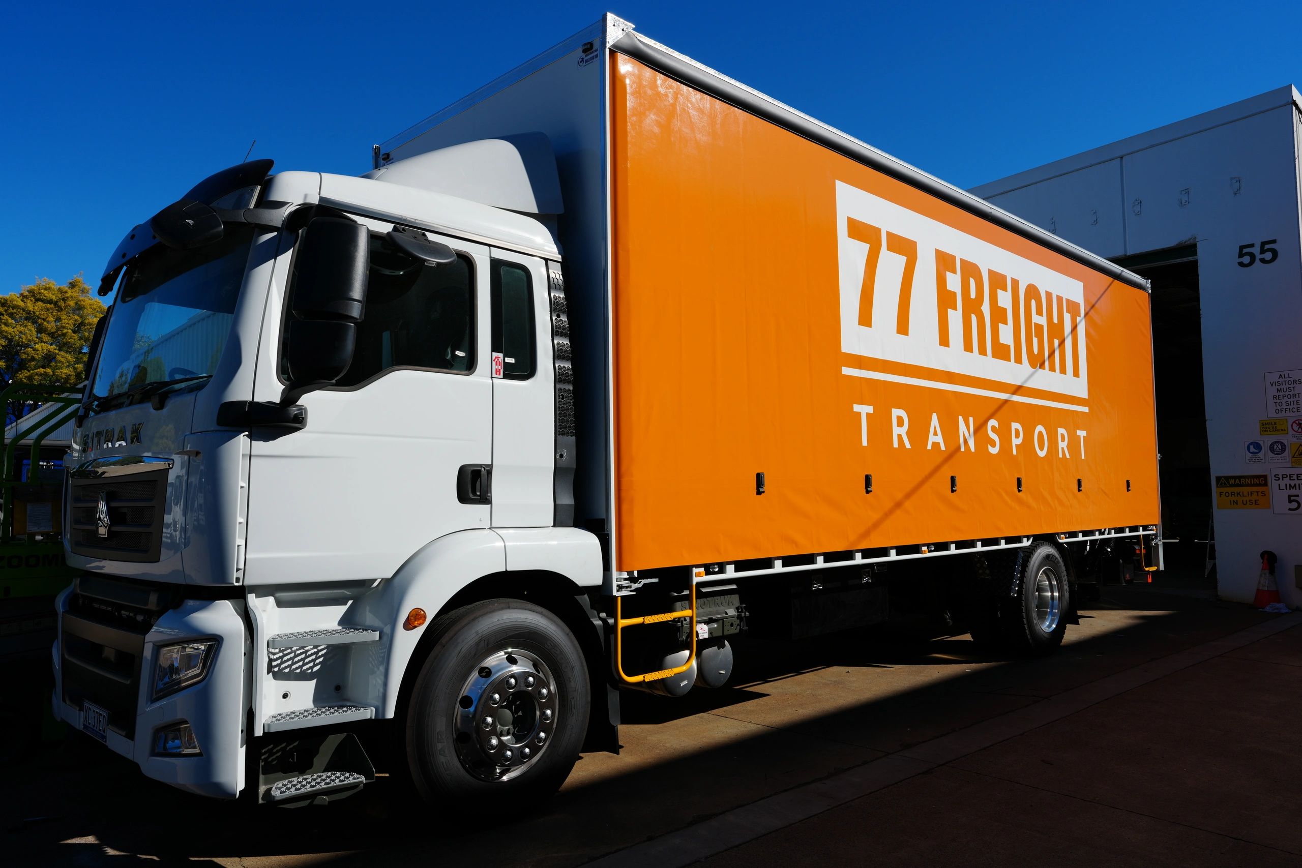 77 Freight Transport Takes Delivery of Fourth KIRIN®-Built Truck — Kirin Industries news photo